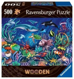 Puzzle Podmořský svět 500 dílků (dřevěné)