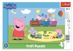 Puzzle Prasátko Peppa