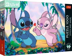 Puzzle Premium Plus Stitch & Angel 1000 dílků