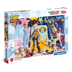 Puzzle Supercolor Toy Story 4 104 dílků