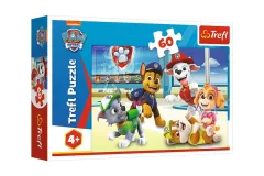 Puzzle Tlapková patrola: Ve světě štěňat 60 dílků
