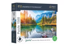 Puzzle Wanderlust: Na úpatí Alp, Jezero Hintersee, Německo 1500 dílků