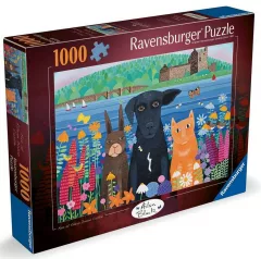 Puzzle Zvířecí kamarádi 1000 dílků