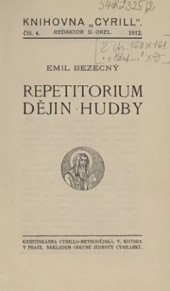 Repetitorium dějin hudby část všeobecná