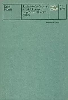 Rozmístění průmyslu v českých zemích na počátku 20. století (1902)