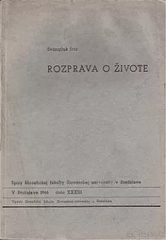 Rozprava o živote