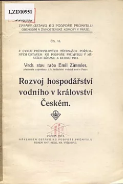 Rozvoj hospodářství vodního v království  Českém
