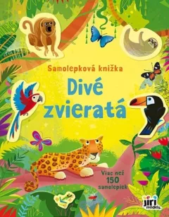 Samolepková knižka Divé zvieratá