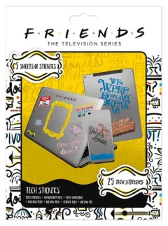 Samolepky Friends Tech 25ks