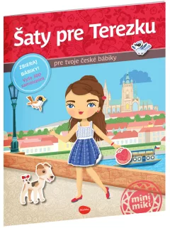 Šaty pre TEREZKU ─ Kniha samolepiek
