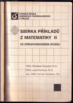 Sbírka příkladů z matematiky II ve strukturovaném studiu