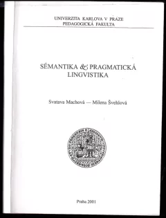 Sémantika & pragmatická lingvistika