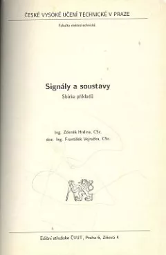 Signály a soustavy: Sbírka příkladů