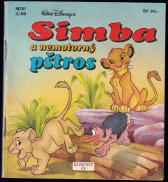 Simba a nemotorný pštros