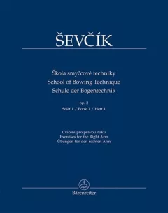 Škola smyčcové techniky op. 2, Sešit 1