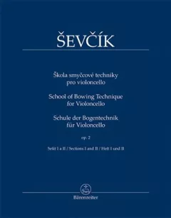 Škola smyčcové techniky pro violoncello op. 2, sešit I a II