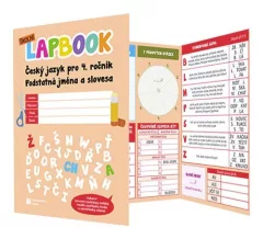 Školní lapbook - Čeština: Podstatná jména a slovesa