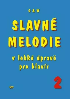 Slavné melodie v lehké úpravě pro klavír 2 + CD