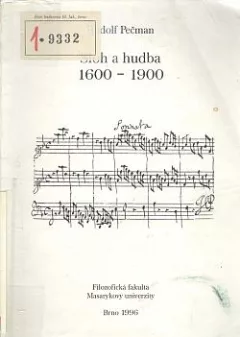 Sloh a hudba 1600-1900: Problémy, otázky, odpovědi