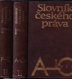 Slovník českého práva : Díl 1-2