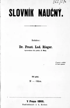 Slovník naučný Díl V. M - Ožice