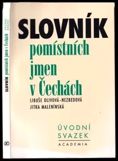 Slovník pomístních jmen v Čechách