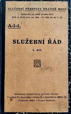 Služební řád 1. díl