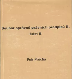 Soubor správně právních předpisů II. Část B