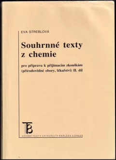 Souhrnné texty z chemie pro přípravu k přijímacím zkouškám