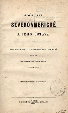 Soustátí severoamerické a jeho ústava