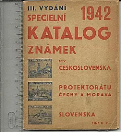 Specielní katalog známek 1942