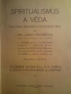 Spiritualismus a věda