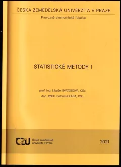 Statistické metody I