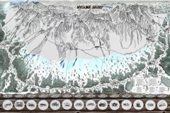 Stírací mapa Vysoké Tatry
