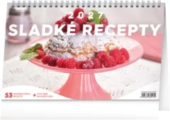 Stolní kalendář Sladké recepty 2027
