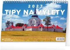 Stolní kalendář Tipy na výlety 2027