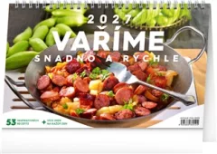 Stolní kalendář Vaříme snadno a rychle 2027