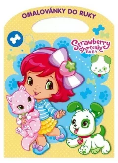 Strawberry baby - omalovánky A4 s výsekem