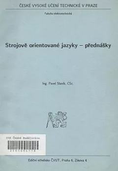 Strojově orientované jazyky: Přednášky