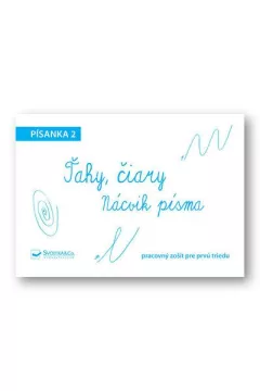 Ťahy, čiary Nácvik písma Písanka 2
