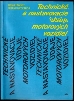 Technické a nastavovacie údaje motorových vozidiel