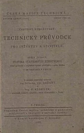 Technický průvodce pro inženýry a stavitele, sešit čtvrtý. Statika stavebných konstrukcí