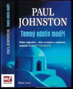 Temný odstín modři