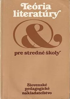 Teória literatúry pre stredné školy