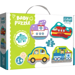 Trefl Puzzle Baby Doprava / 4x2 dílky