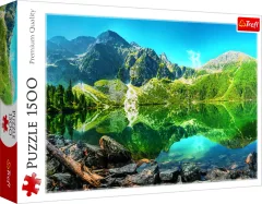 Trefl Puzzle Jezero Morskie Oko, Tatry / 1500 dílků