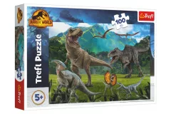 Trefl Puzzle Jurský svět: Nadvláda 100 dílků