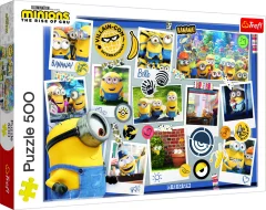 Trefl Puzzle Mimoni - Bláznivá foto kolekce / 500 dílků