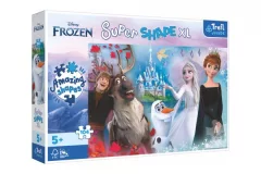 Trefl Puzzle Super Shape XL Ledové království 2: Ve světě Anny a Elsy 104 dílků