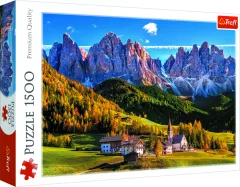 Trefl Puzzle Údolí Val di Funes, Dolomity / 1500 dílků